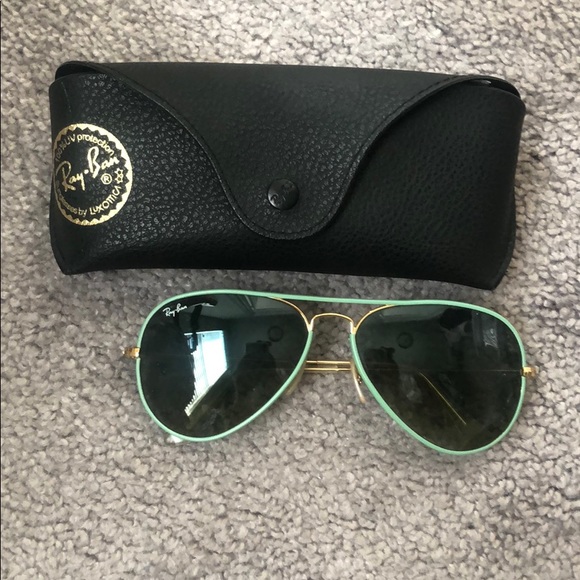 ray ban green frames